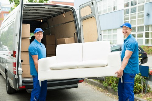 Modern office moving equipment in Tufnell Park