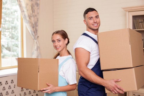 Local team efficiently managing furniture removal in Tufnell Park
